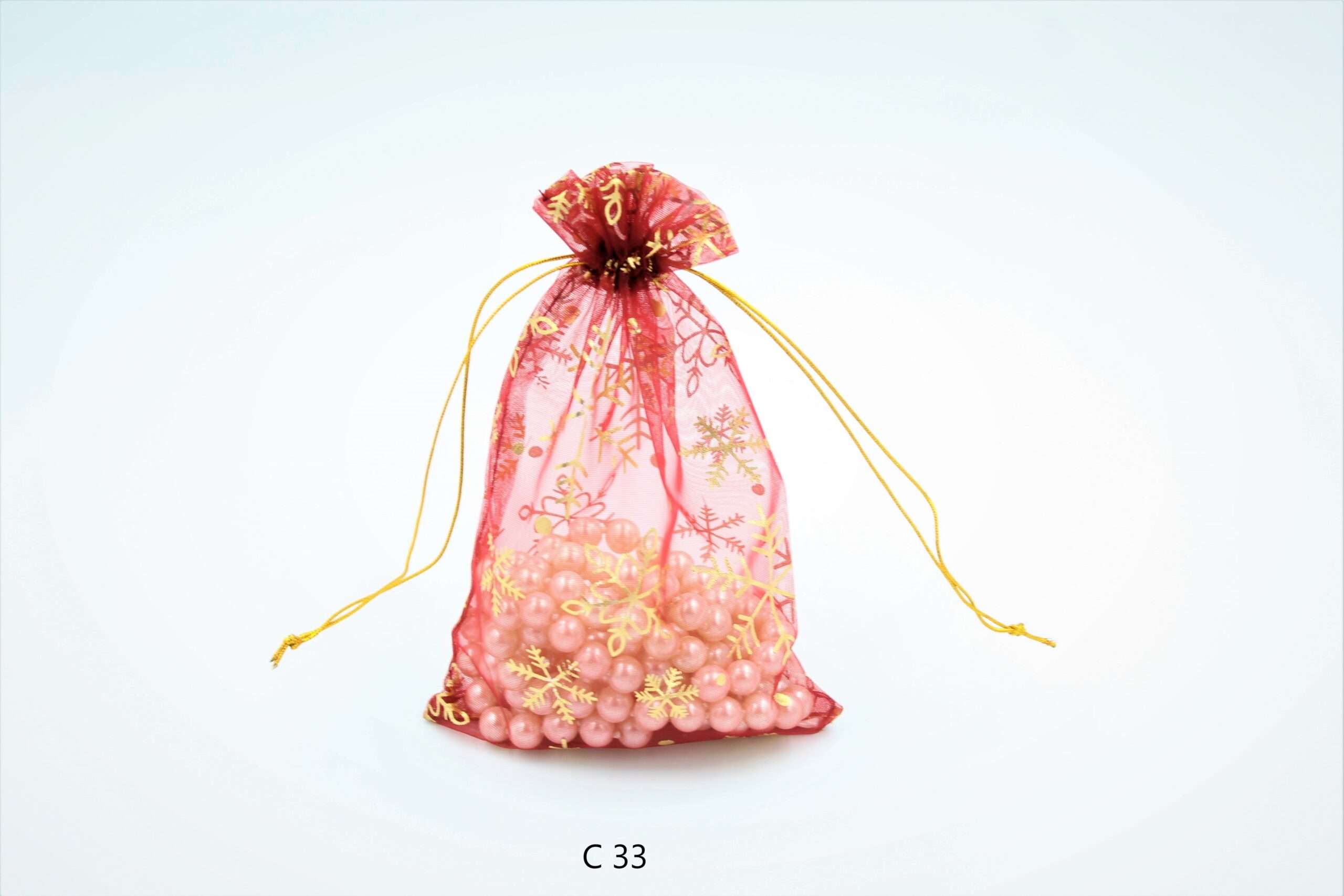Saculeti organza 10 x15 Cm (100 Buc/Pachet)