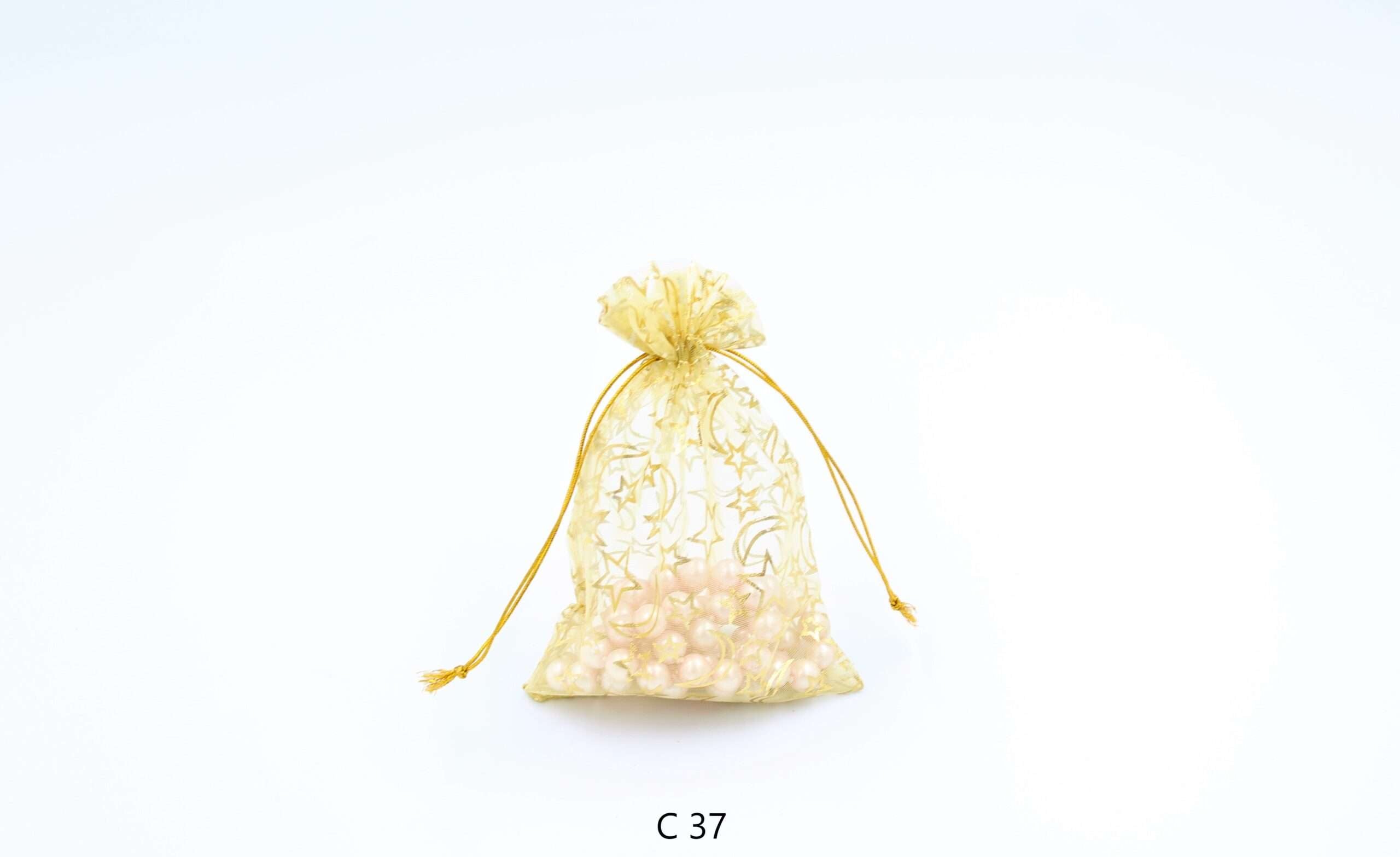 Saculeti organza  9 X12 Cm (100 Buc/Pachet)