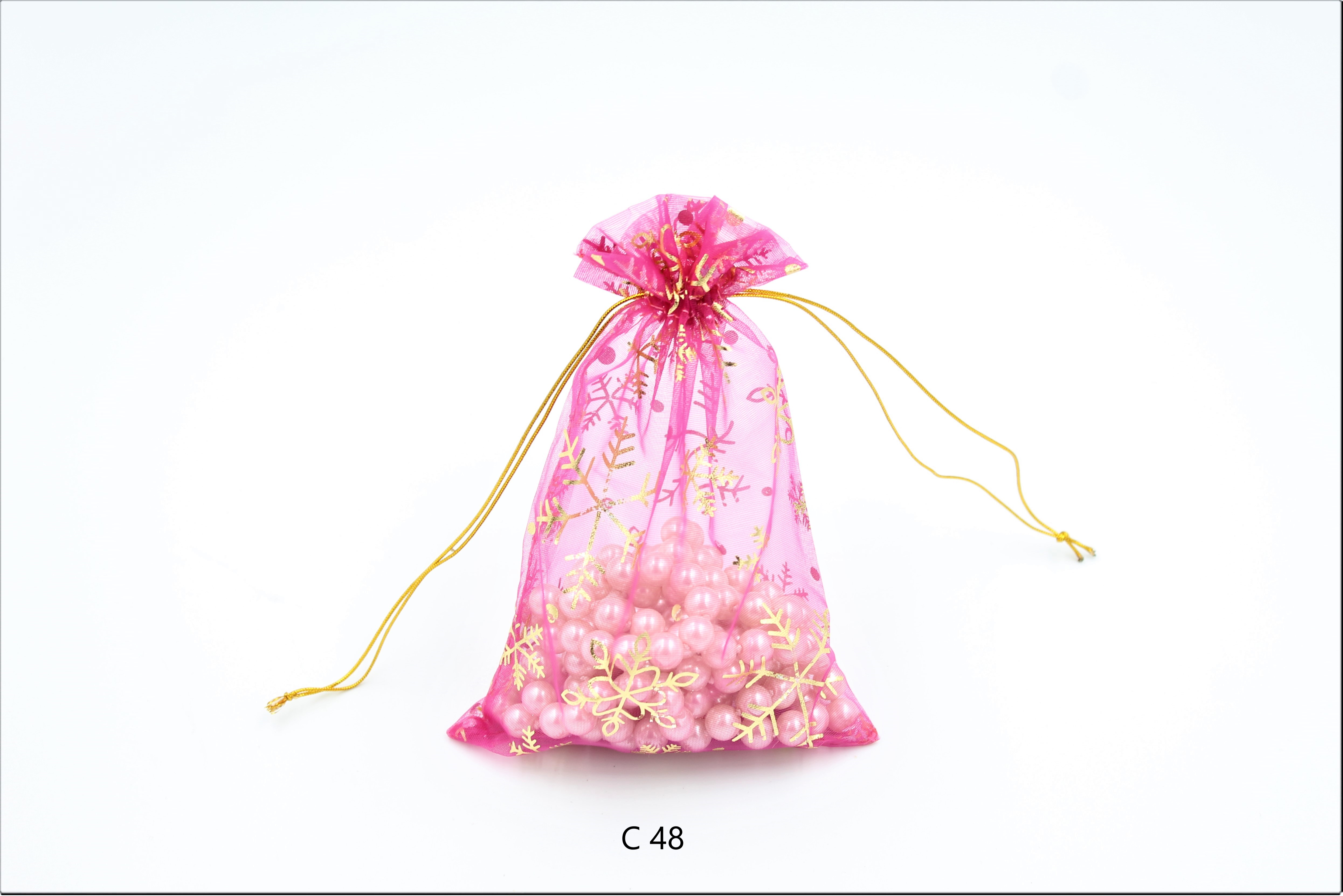 Saculeti organza 10 x15 Cm (100 Buc/Pachet)