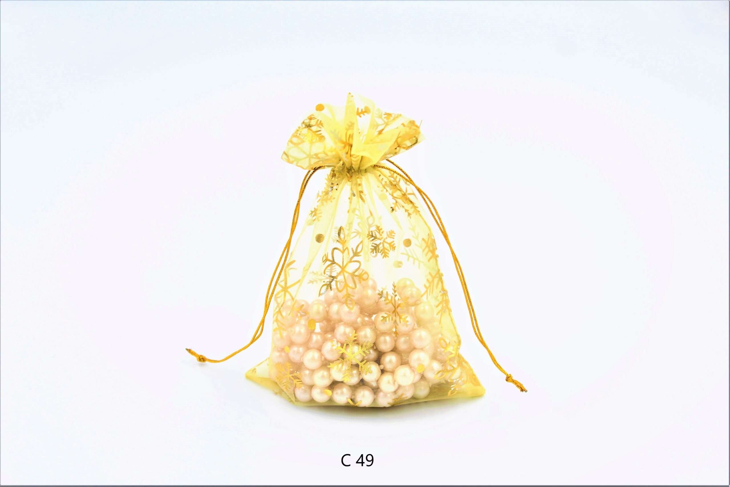 Saculeti organza 10 x15 Cm (100 Buc/Pachet)
