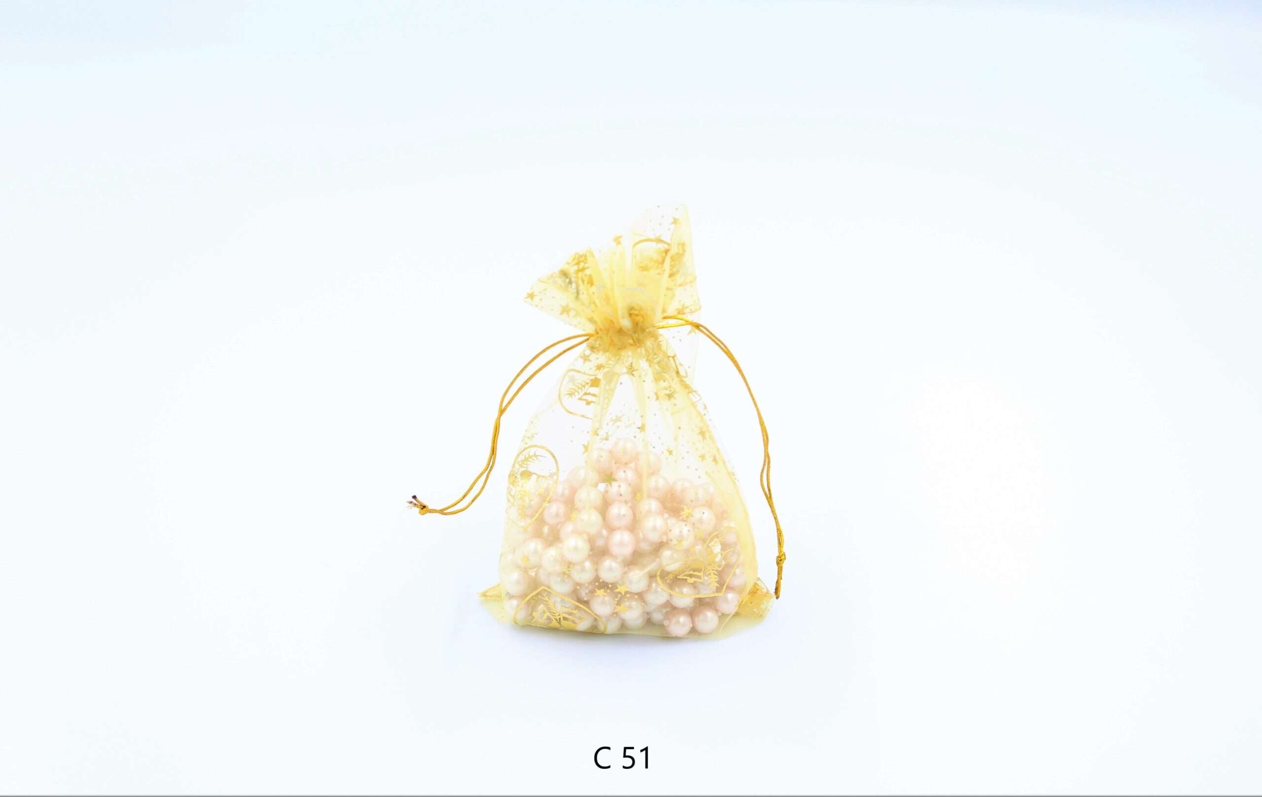 Saculeti organza 10 x 15 Cm (100 Buc/Pachet)