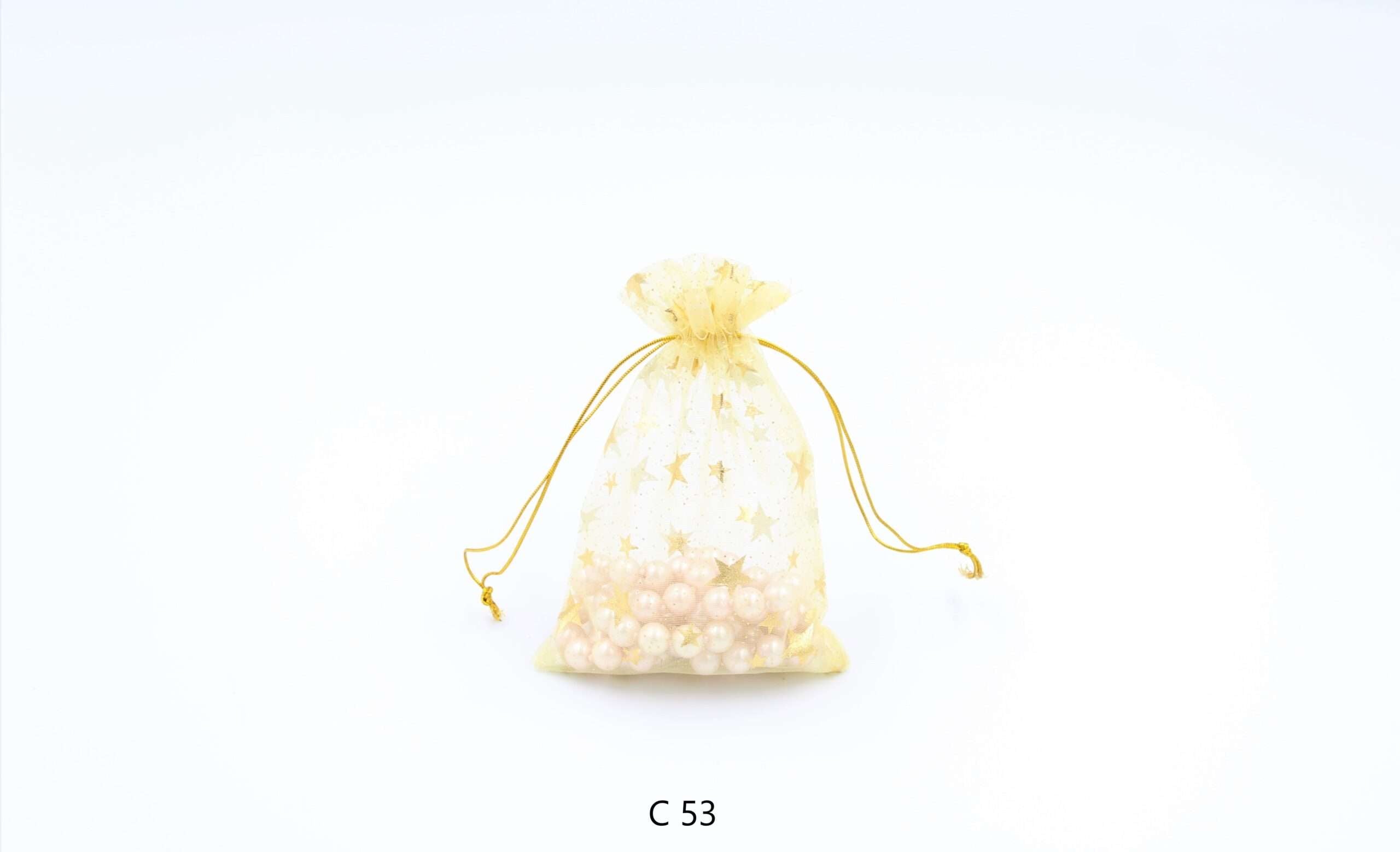Saculeti organza 9X12 Cm (100 Buc/Pachet)
