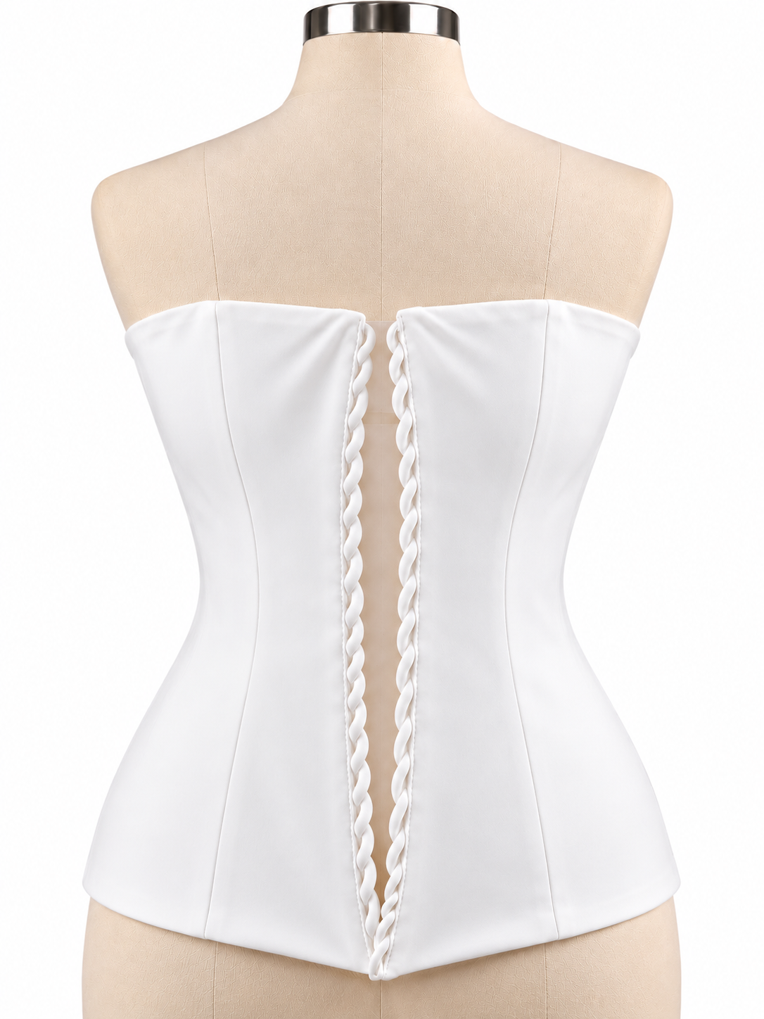 Corset Dama Elegant Fara Bretele Cu Inchidere Pe Snur M48