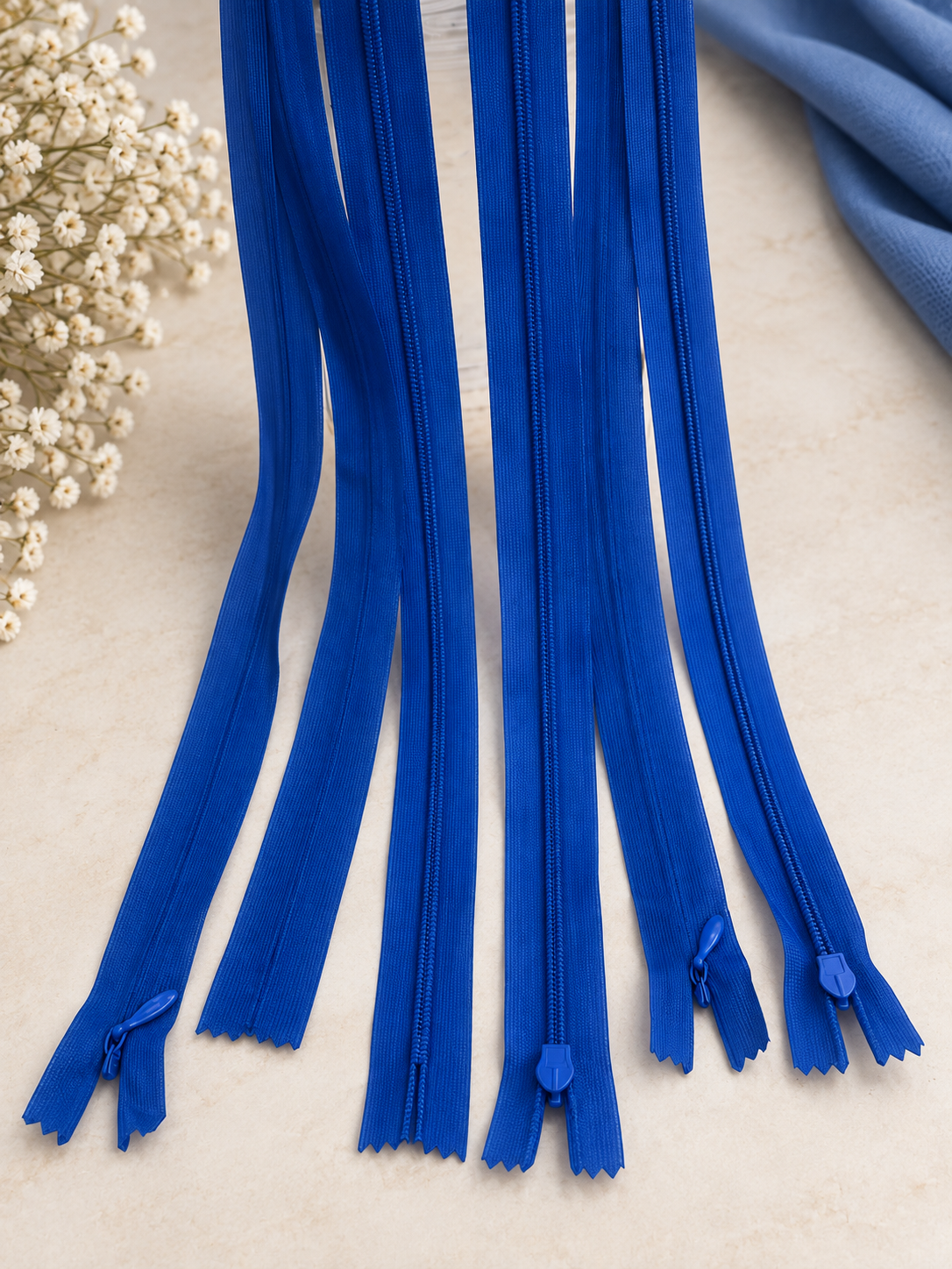 Set 50 fermoare ascunse 60cm,plastic rezistent,tip 3