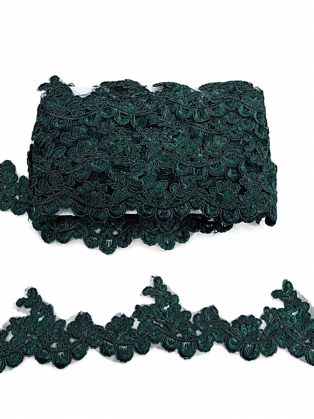 Dantela Crenguta Auriu 4,5 cm – Model 6369-0223, 10 Yards/Rola (9,14metri\Rola)