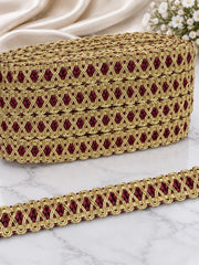 Banda Decorativa 2.5 Cm 25 Yards\Rola (22.86 Metri\Rola) Model 0976
