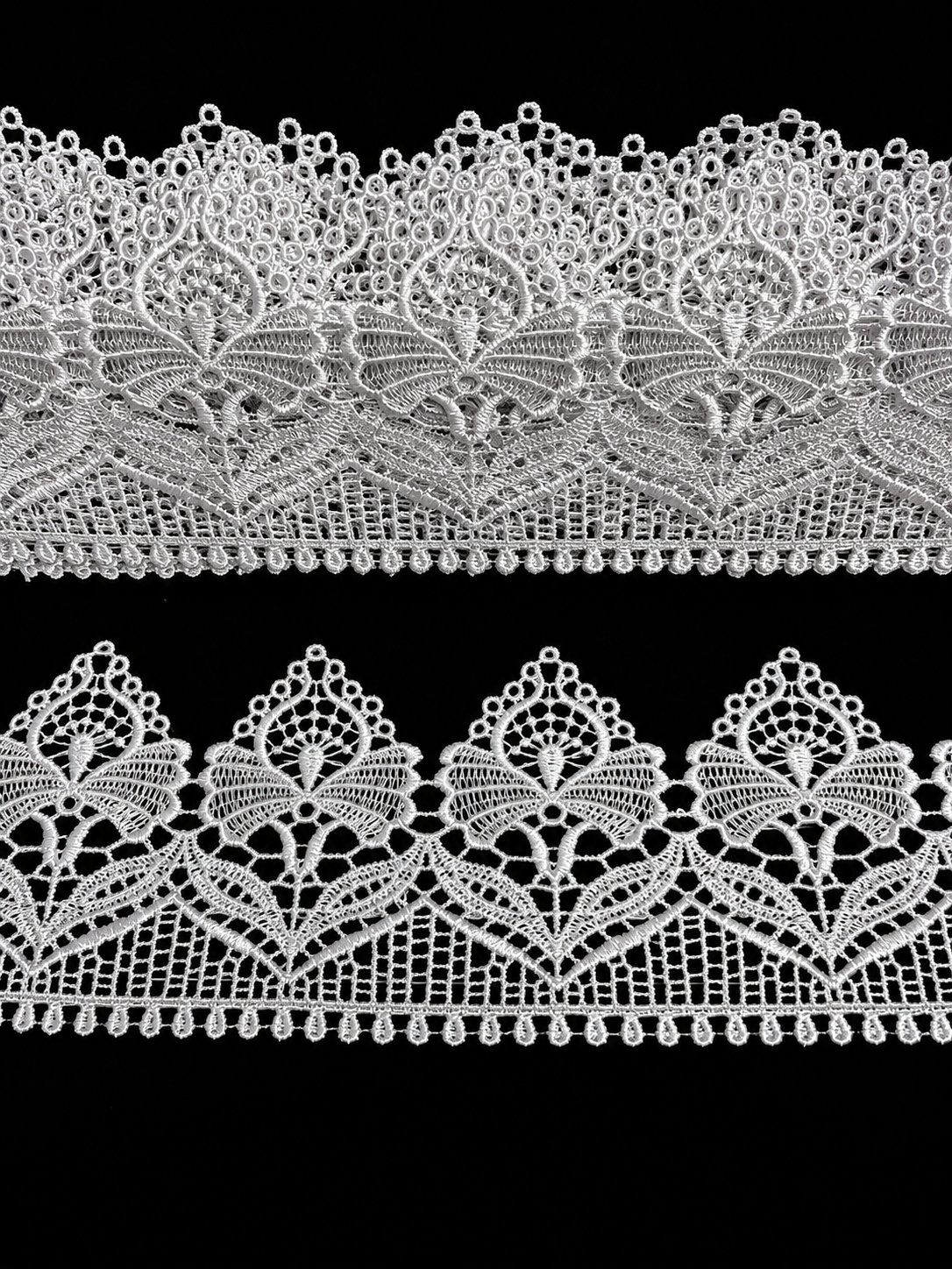 Dantela Gabir #0718 – Dantela Decorativa din Poliester, 10 Yards/Rola  ( 9,14metrii\Rola)