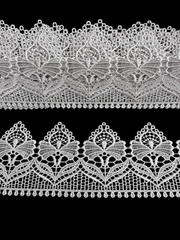 Dantela Gabir #0718 – Dantela Decorativa din Poliester, 10 Yards/Rola  ( 9,14metrii\Rola)