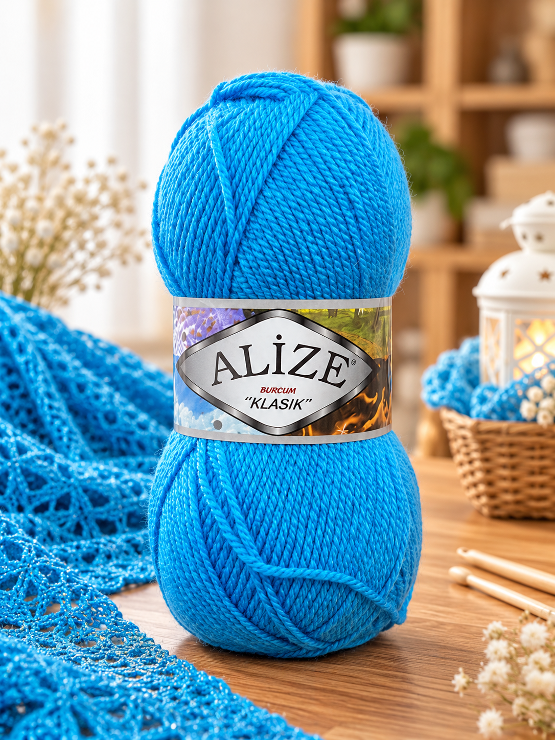 Fir de tricotat Alize Burcum Klasik  (100g/buc)