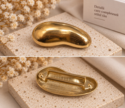 Catarama decorativa metalica aurie 5 x 2 cm – model elegant pentru curele si accesorii