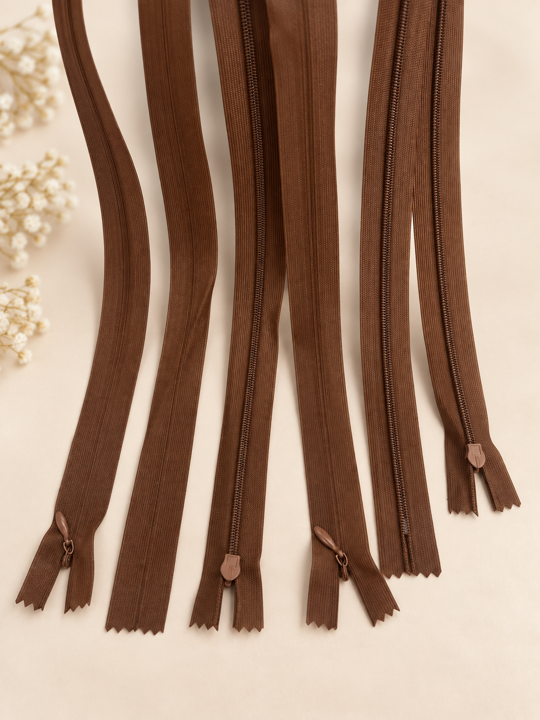 Set 50 fermoare ascunse 60cm,plastic rezistent,tip 3