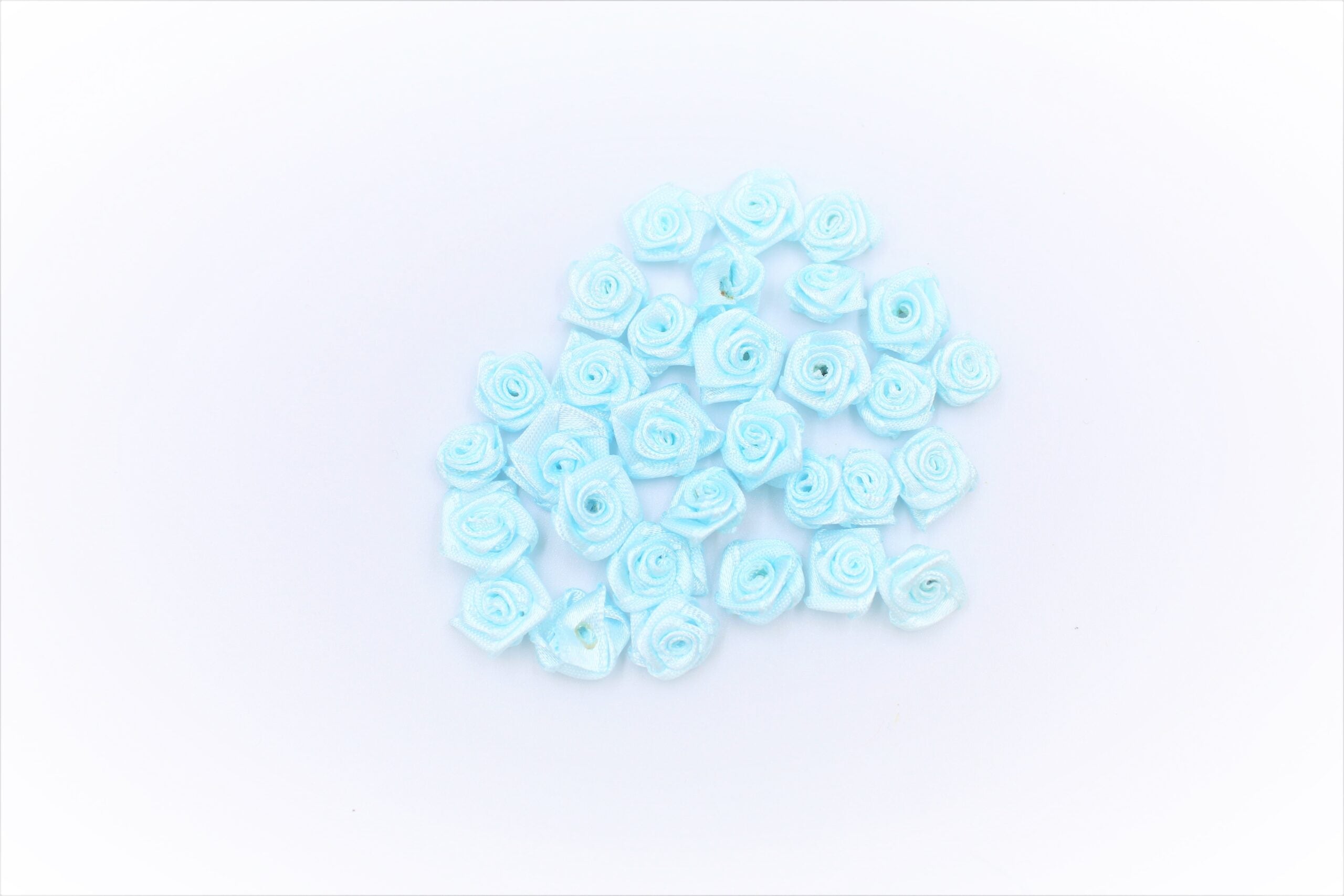 Flori Decorative Din Satin (100 Buc/Pachet)
