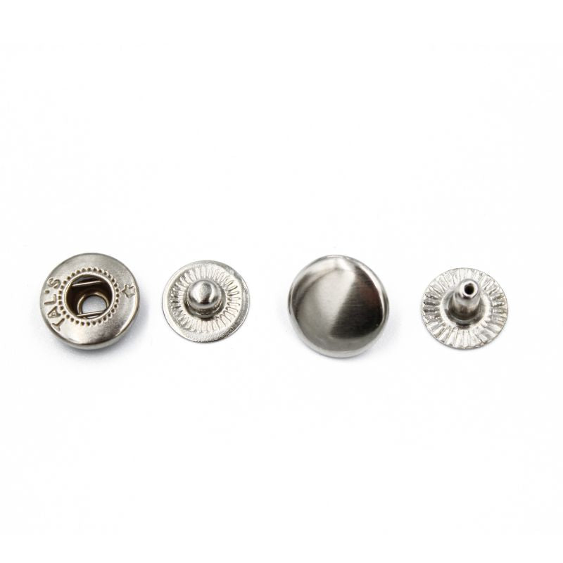Capse Din Metal #Alfa,cu arc 15mm, 12.5mm (720 Perechi/Pachet)