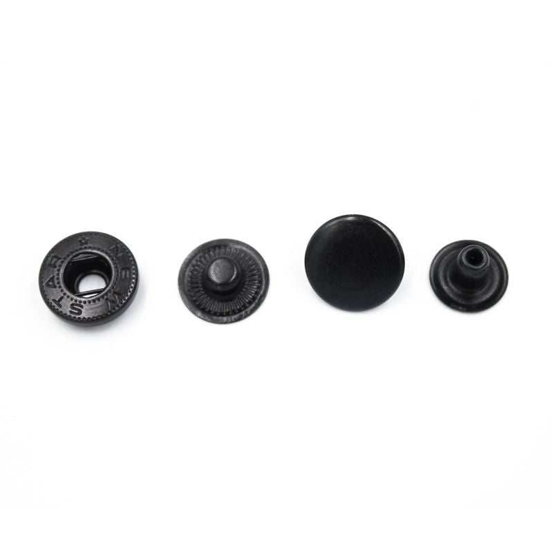 Capse Din Metal #Alfa,cu arc 15mm, 12.5mm (720 Perechi/Pachet) mercerie saturn capse metalice