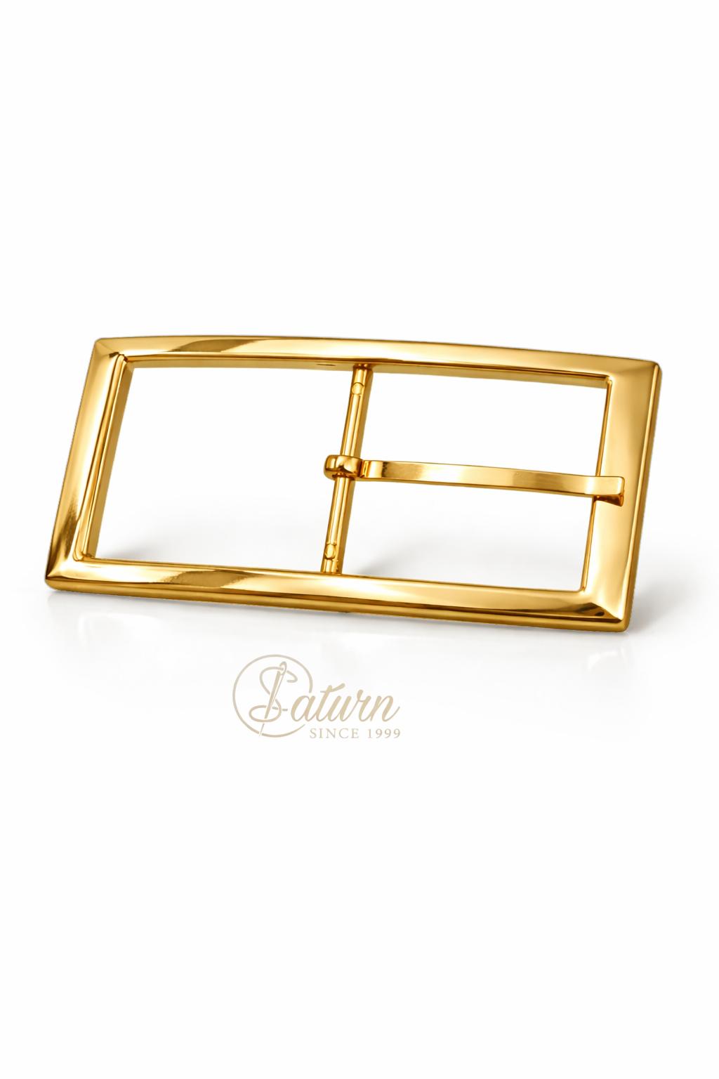 Catarama metalica argintie/aurie  dreptunghiulara 11x5.5 cm pentru curele late mercerie saturn aurie 