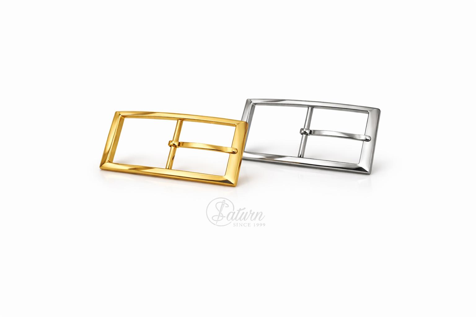 Catarama metalica argintie/aurie  dreptunghiulara 11x5.5 cm pentru curele late mercerie saturn accesorii 