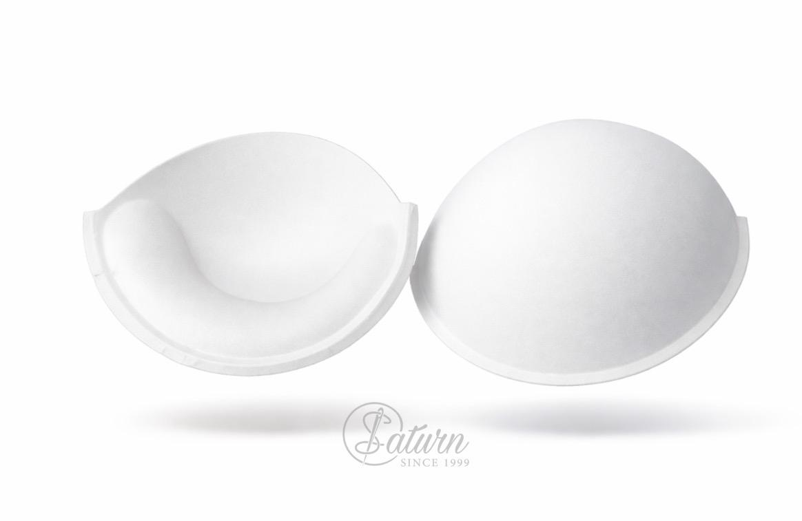 Cupe push up rotunde tip banana pentru sutien – bureti marire bust – insertii lenjerie – se vand la pereche mercerie saturn albe