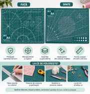 Plansa de taiere pentru croitorie si proiecte DIY – Diverse dimensiuni A4, A3, A2, A1
