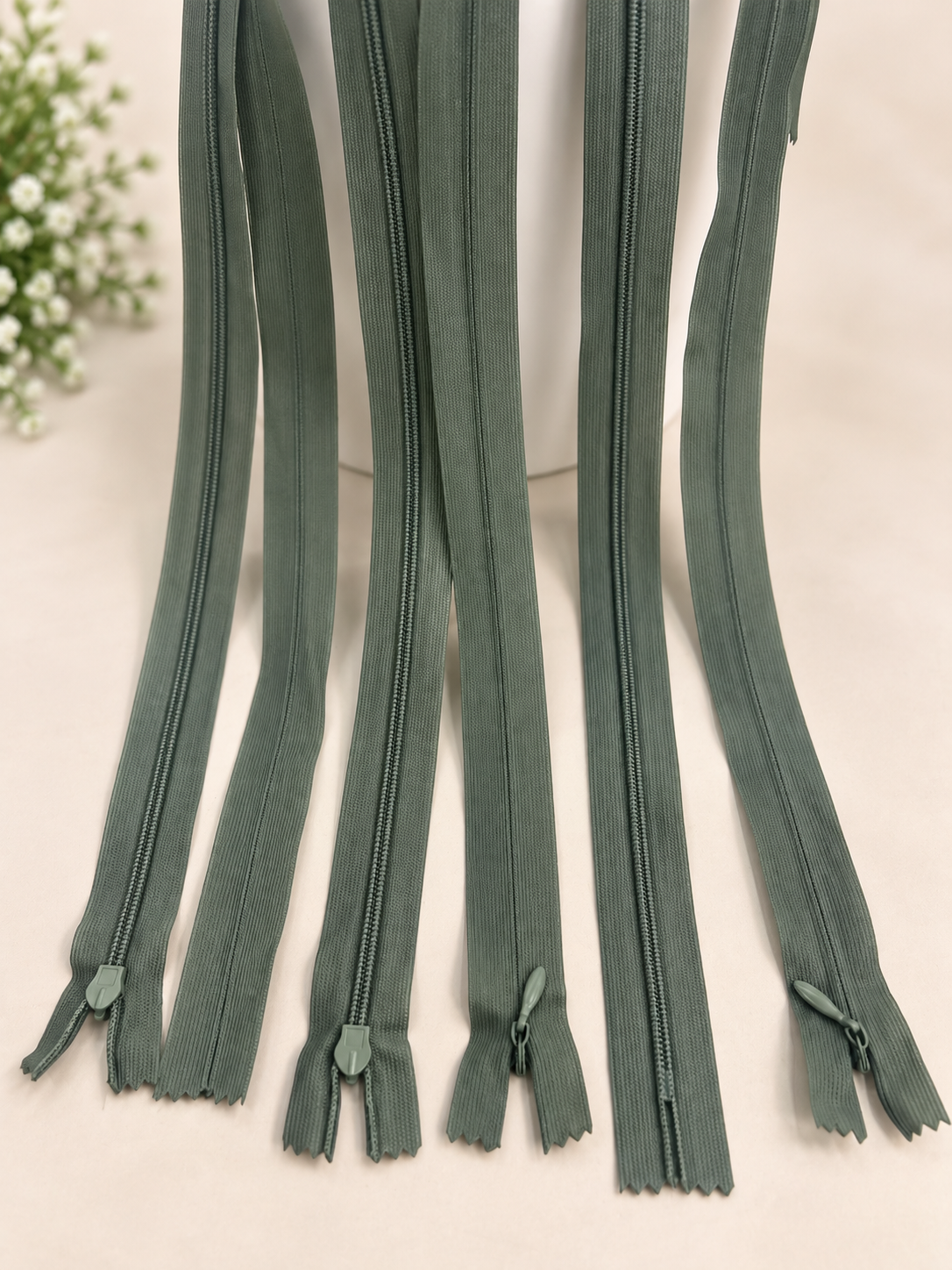 Set 50 fermoare ascunse 60cm,plastic rezistent,tip 3