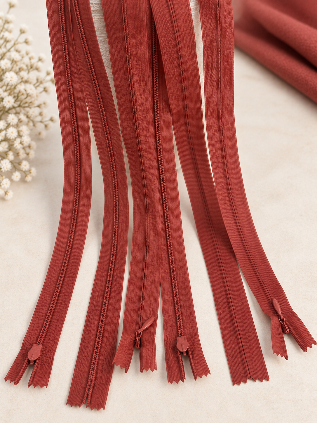 Set 50 fermoare ascunse 60cm,plastic rezistent,tip 3
