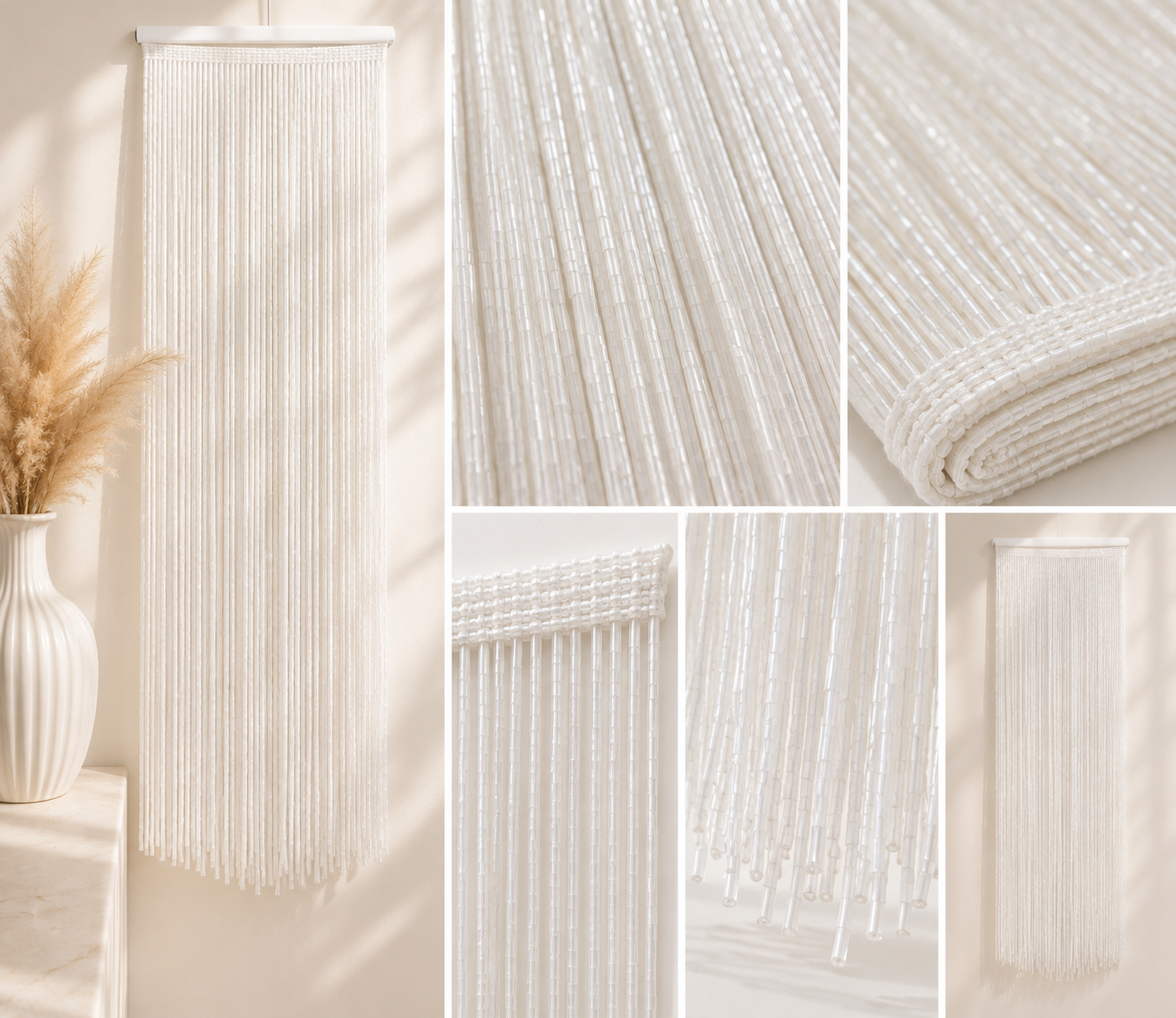 Franjuri Decorativi din Sticla 100 cm – Culori Diverse – 2.7 Metri/Pachet