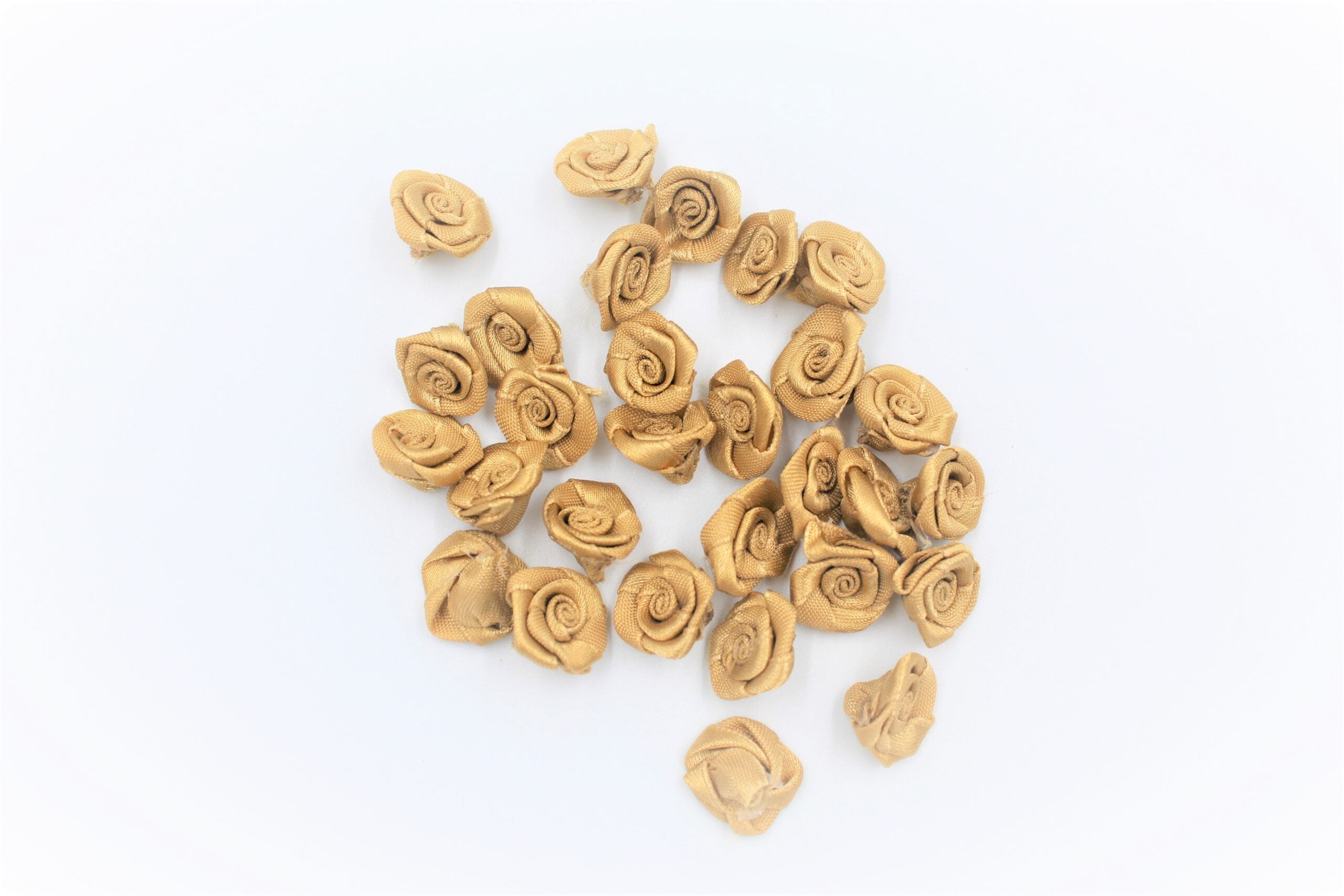 Flori Decorative Din Satin (100 Buc/Pachet)