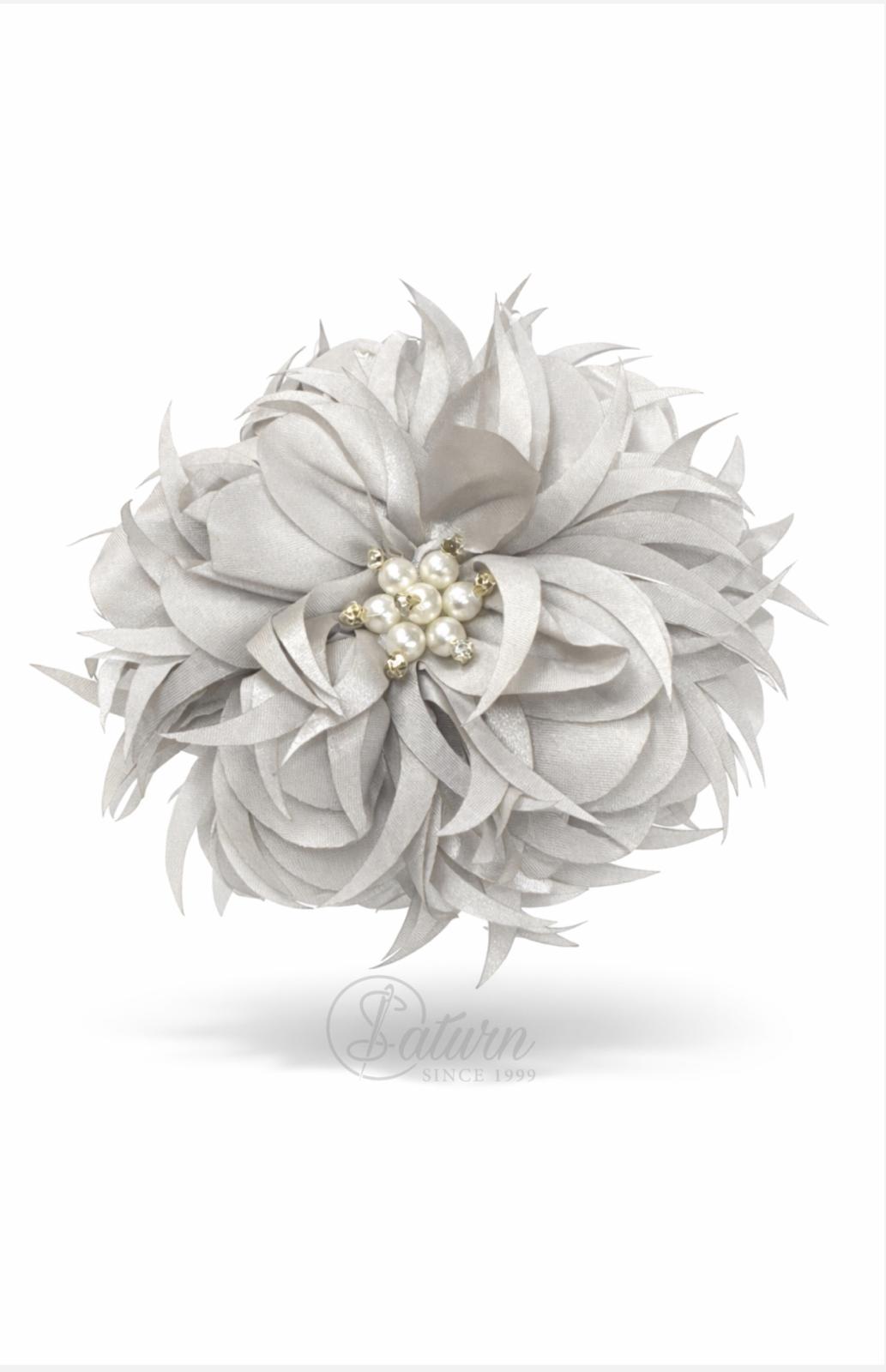 Floare Decorativa 3D Cu Perle/10cm mercerie saturn 