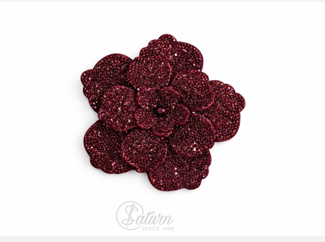 Floare_Decorativa_din_Stras_pentru_Cusut_Model_SCH01 mercerie saturn flori decorative