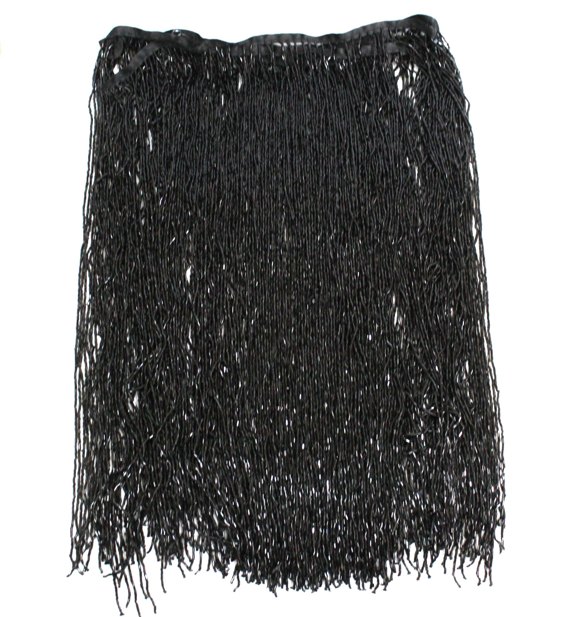 Franjuri de Sticla Pe Banda Satin 15 cm/la metru