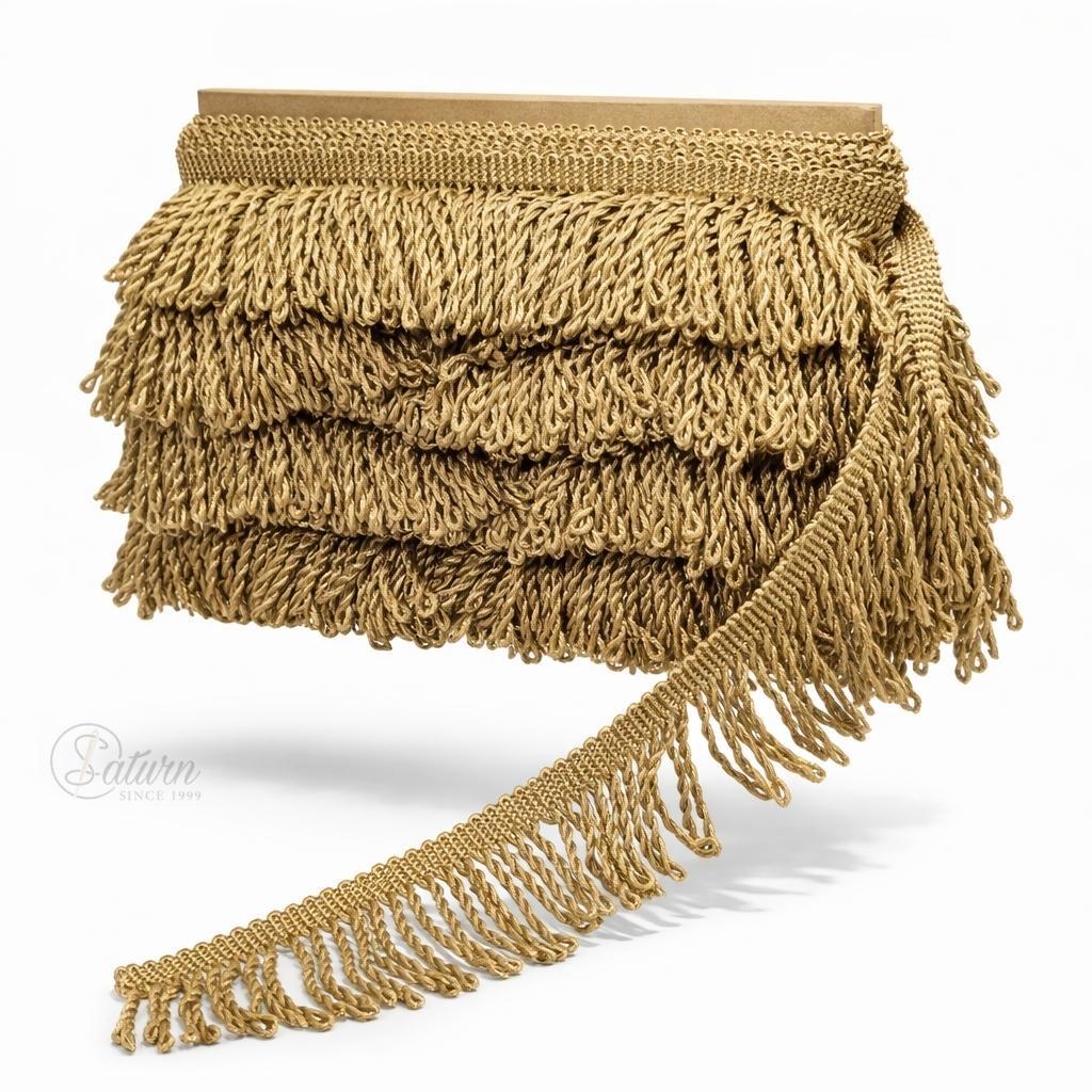 Franjuri decorativi rasuciti 7cm – pasmanterie la metru pentru proiecte premium