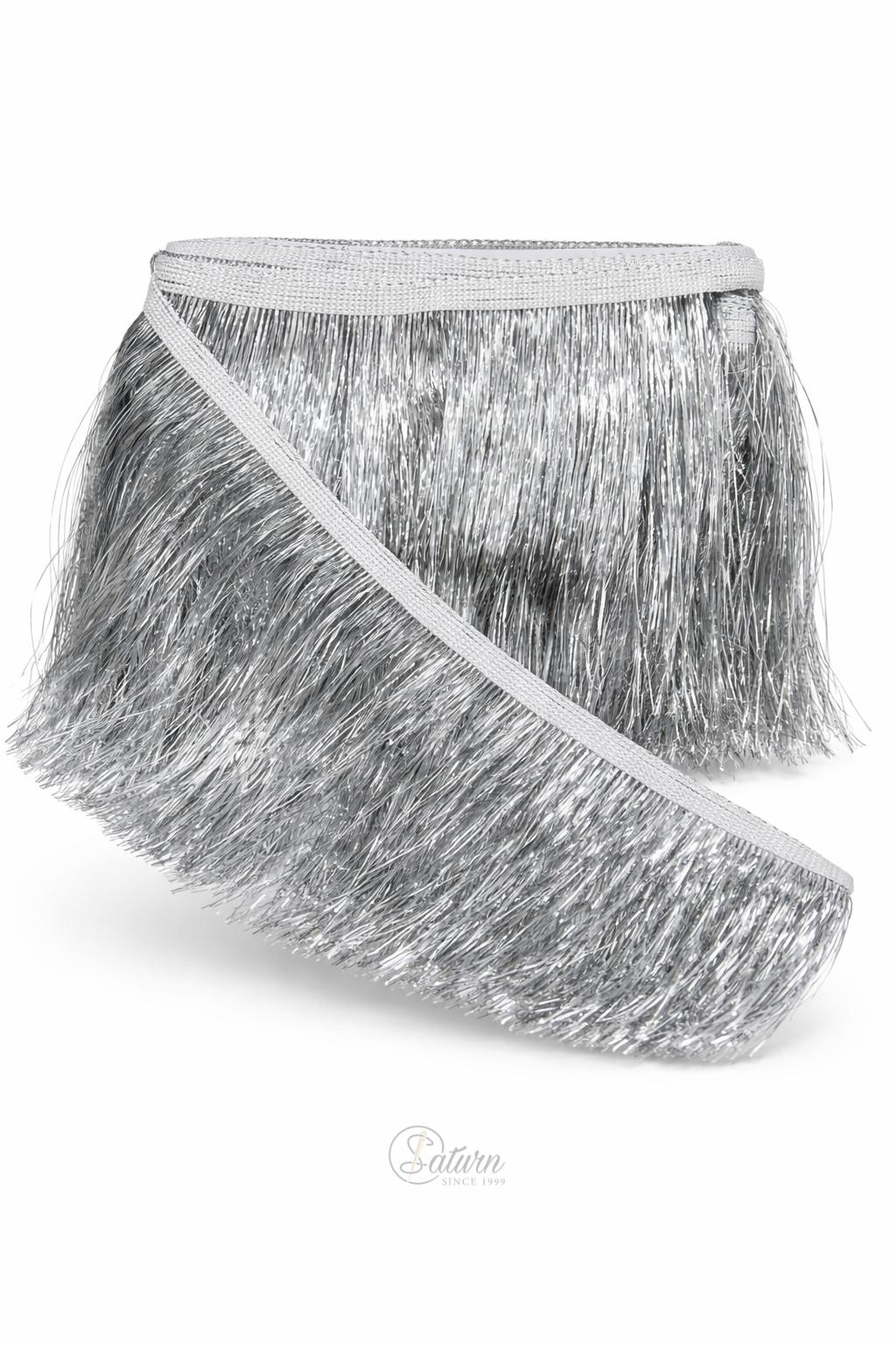 Franjuri lame stralucitori 20 cm – pentru rochii de dans si costume scenice mercerie saturn