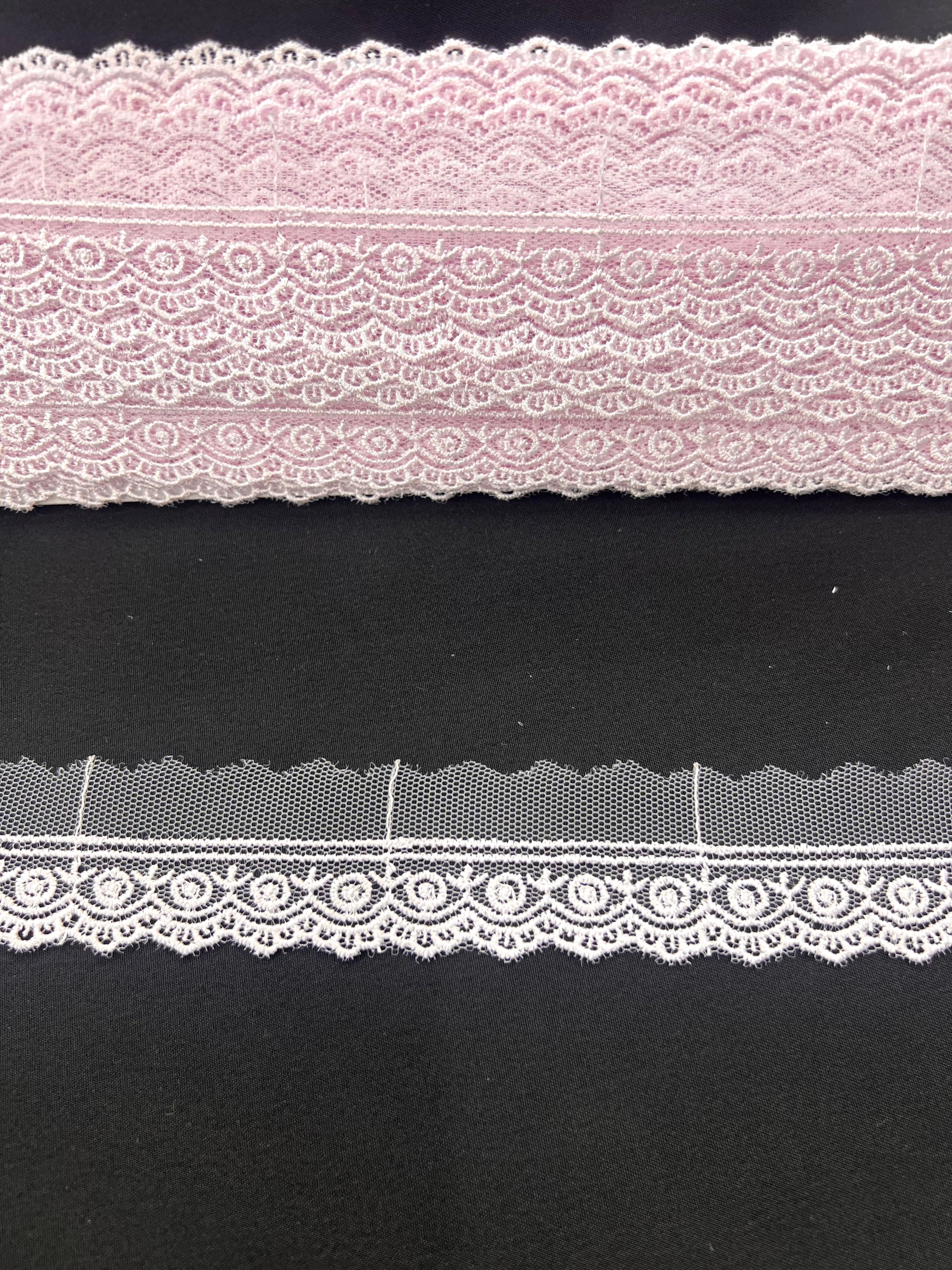 Dantela Model #0194 – Dantela Decorativa 3,5 cm, 10 Yards/Rola ( 9,14metrii\Rola)