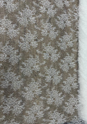Dantela Florala cu Paiete , 150 cm\la metru Model 6355-0329