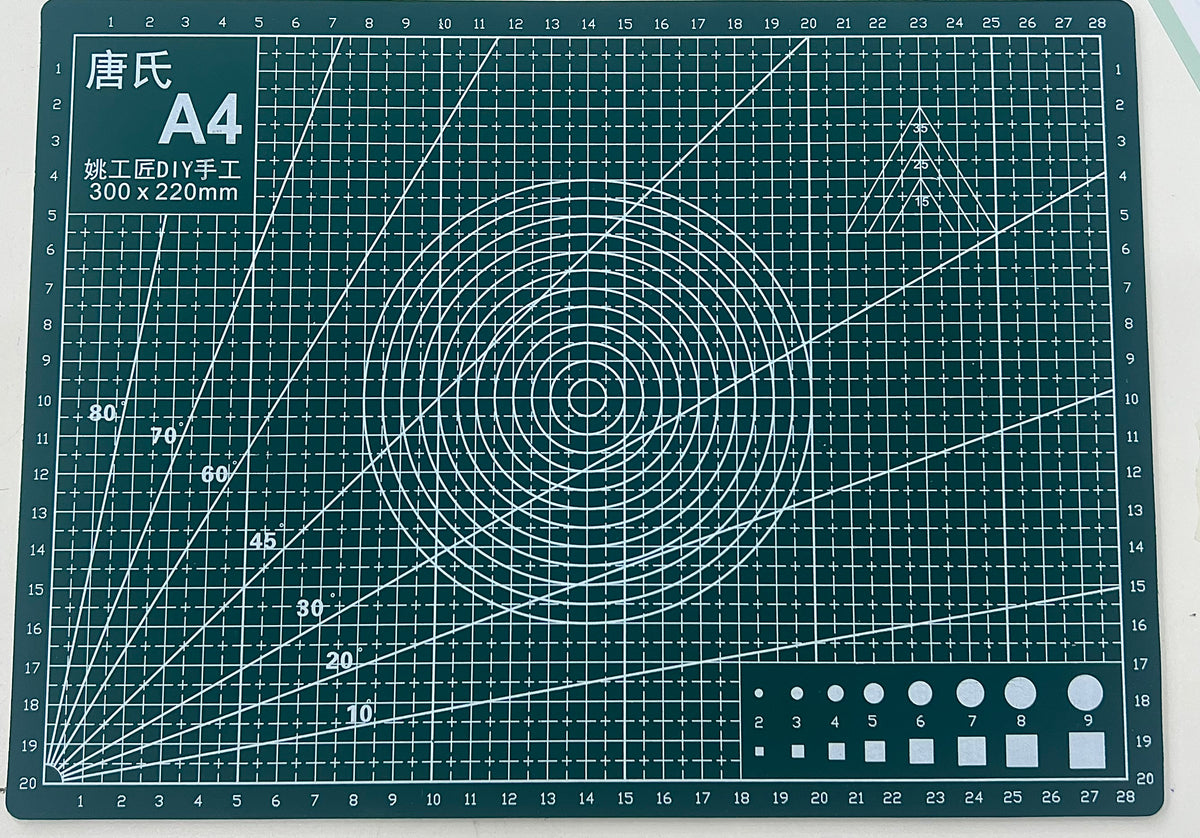 Plansa de taiere pentru croitorie si proiecte DIY – Diverse dimensiuni A4, A3, A2, A1