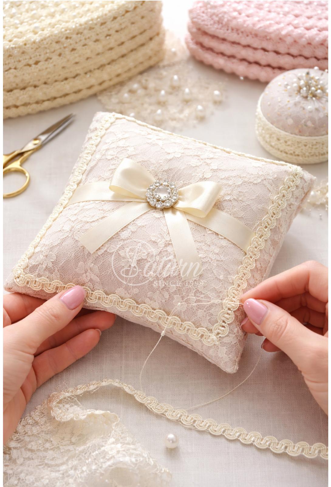 Lezarda decorativa 1 cm latime – banda ornamentala pentru textile si decoratiuni, 50 Metri/Rola mercerie saturn lezarda, banda decorativa