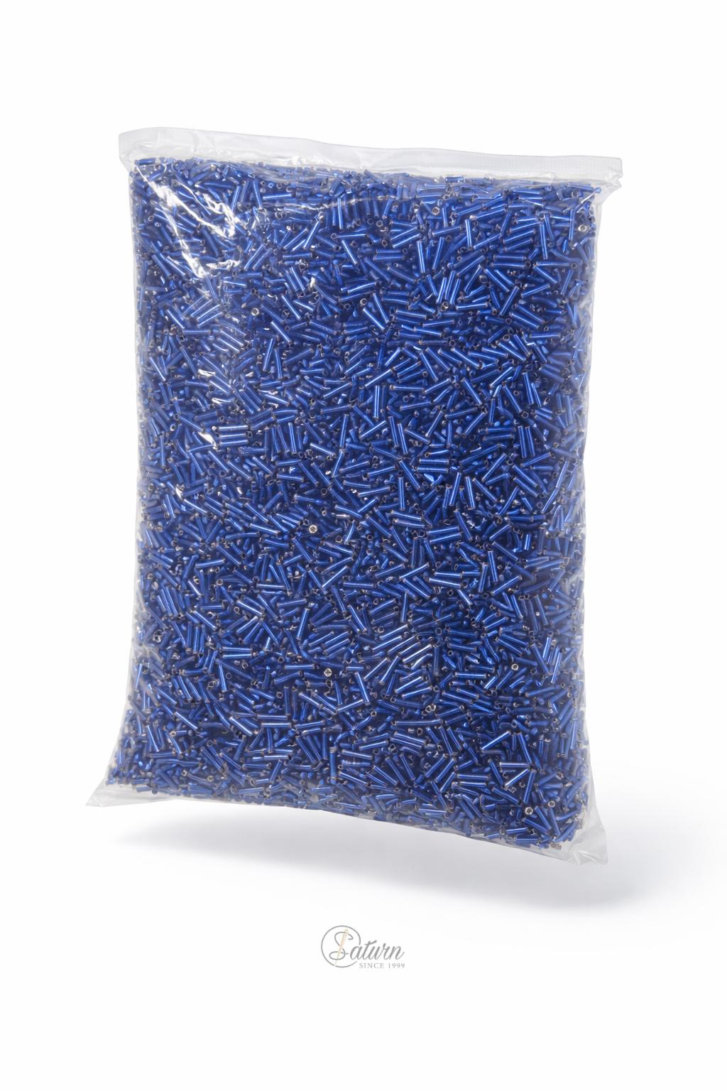 Margele tubulare din sticla transparente 7 mm, 500 gr/punga, accesorii pentru bijuterii si handmade 