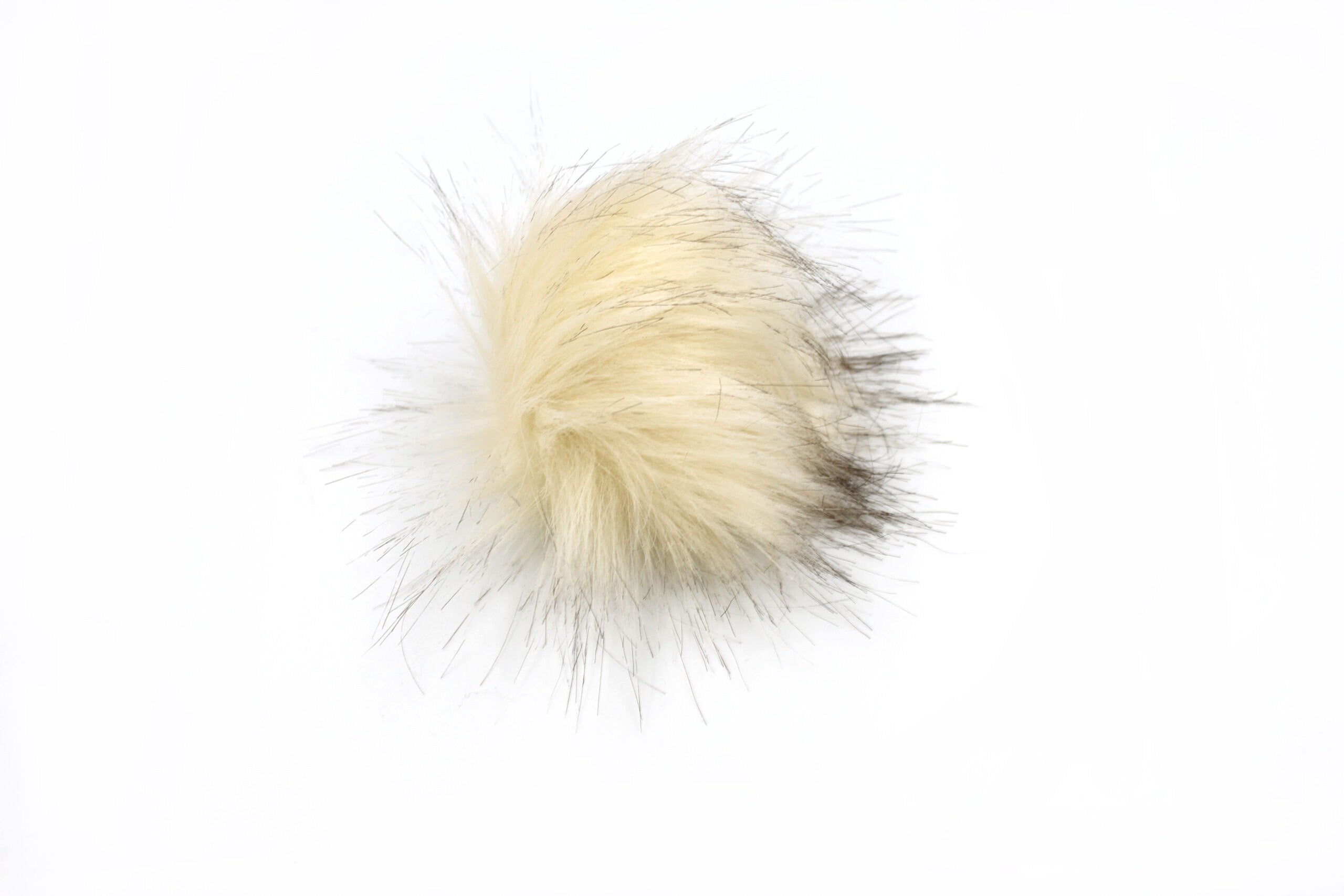 Pompon ciucuri din blana sintetica 12 cm