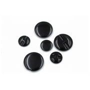 NasturiNegri  Din Plastic Cu Gauri Ascunse La Spate/500 Buc/Punga