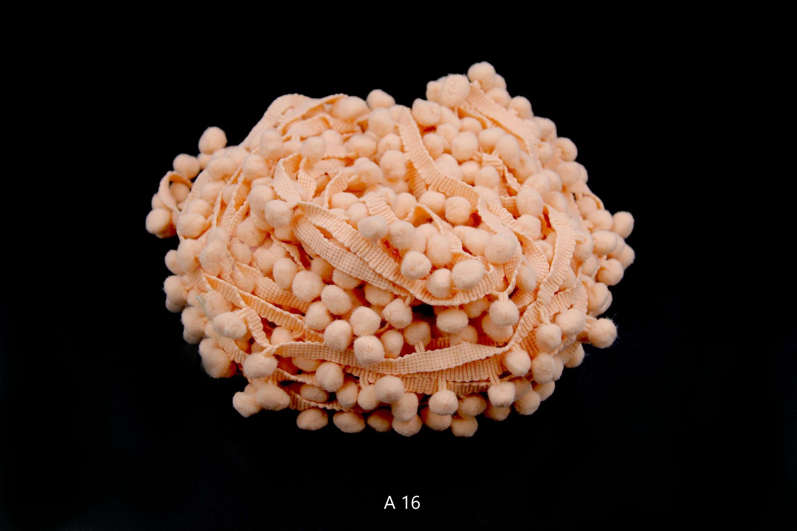 Ciucuri Decorativi Pom Pom Colorați – Bandă din Bumbac 20 m | Mercerie