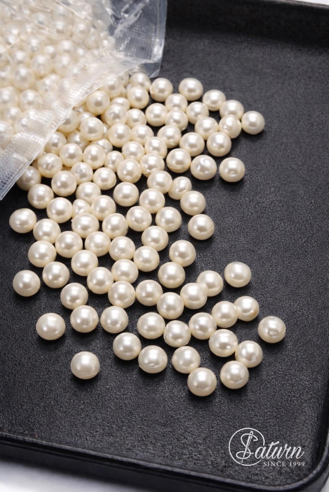 Perle Decorative de Capsat Ivoar  pentru Textile si Accesorii –  (500g/Punga) mercerie saturn