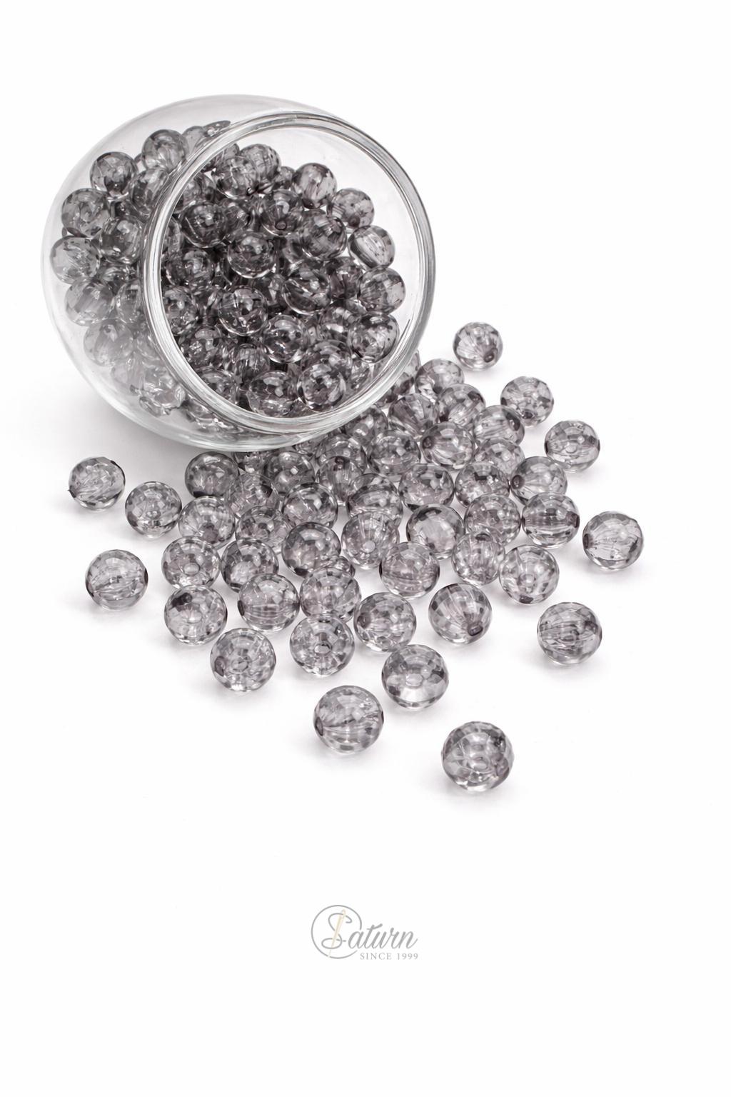 Perle de cusut 10 mm – margele decorative, 500 g/punga, diverse culori 