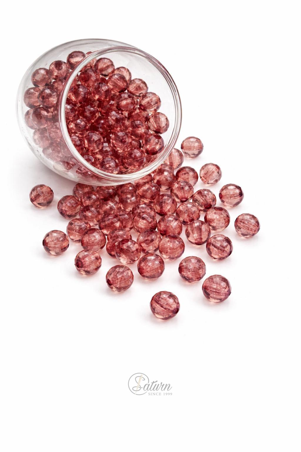 Perle de cusut 10 mm – margele decorative, 500 g/punga, diverse culori 