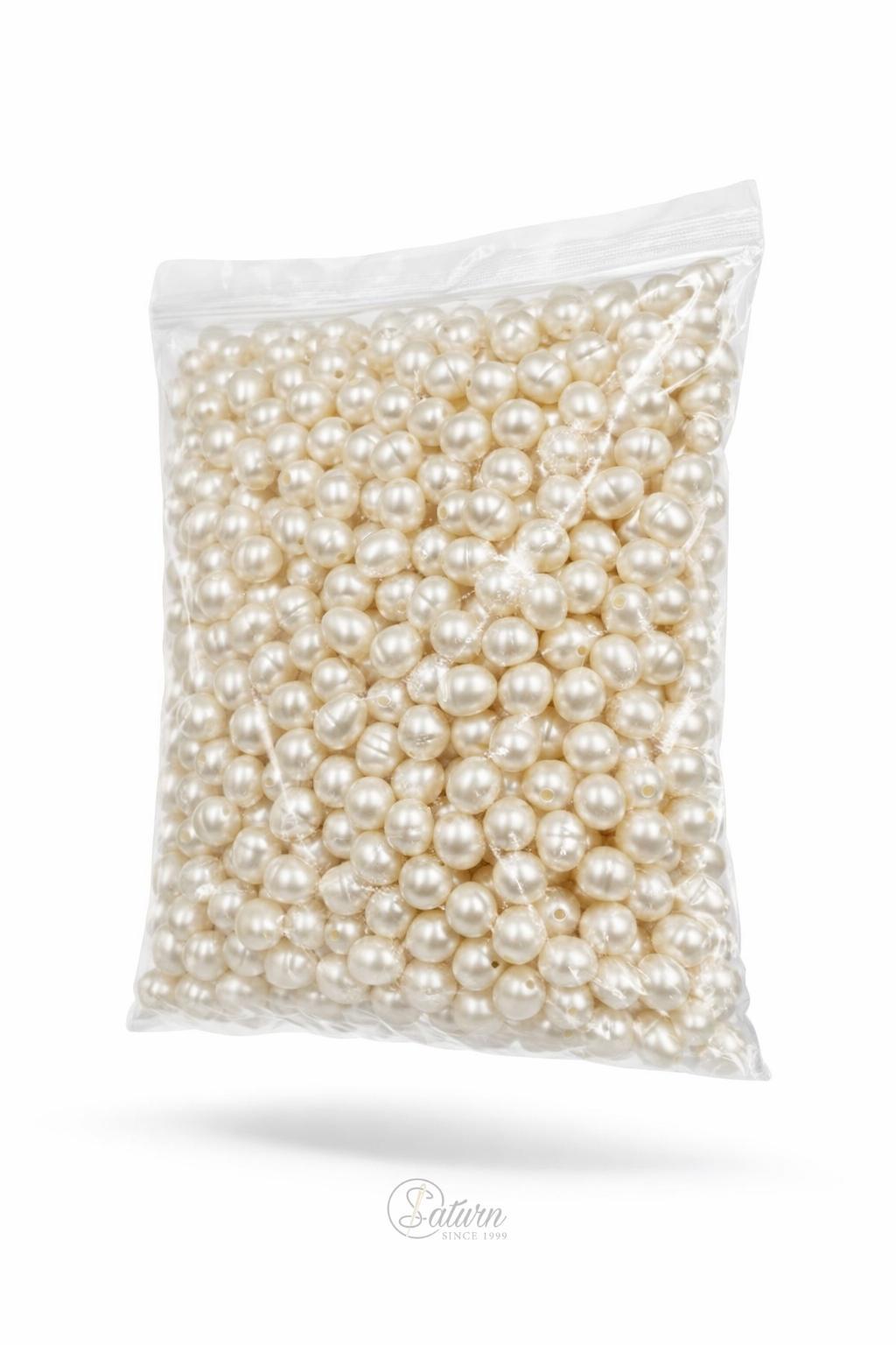 Perle / margele ivoar forma con decorativ  pentru accesorii handmade si decor M10