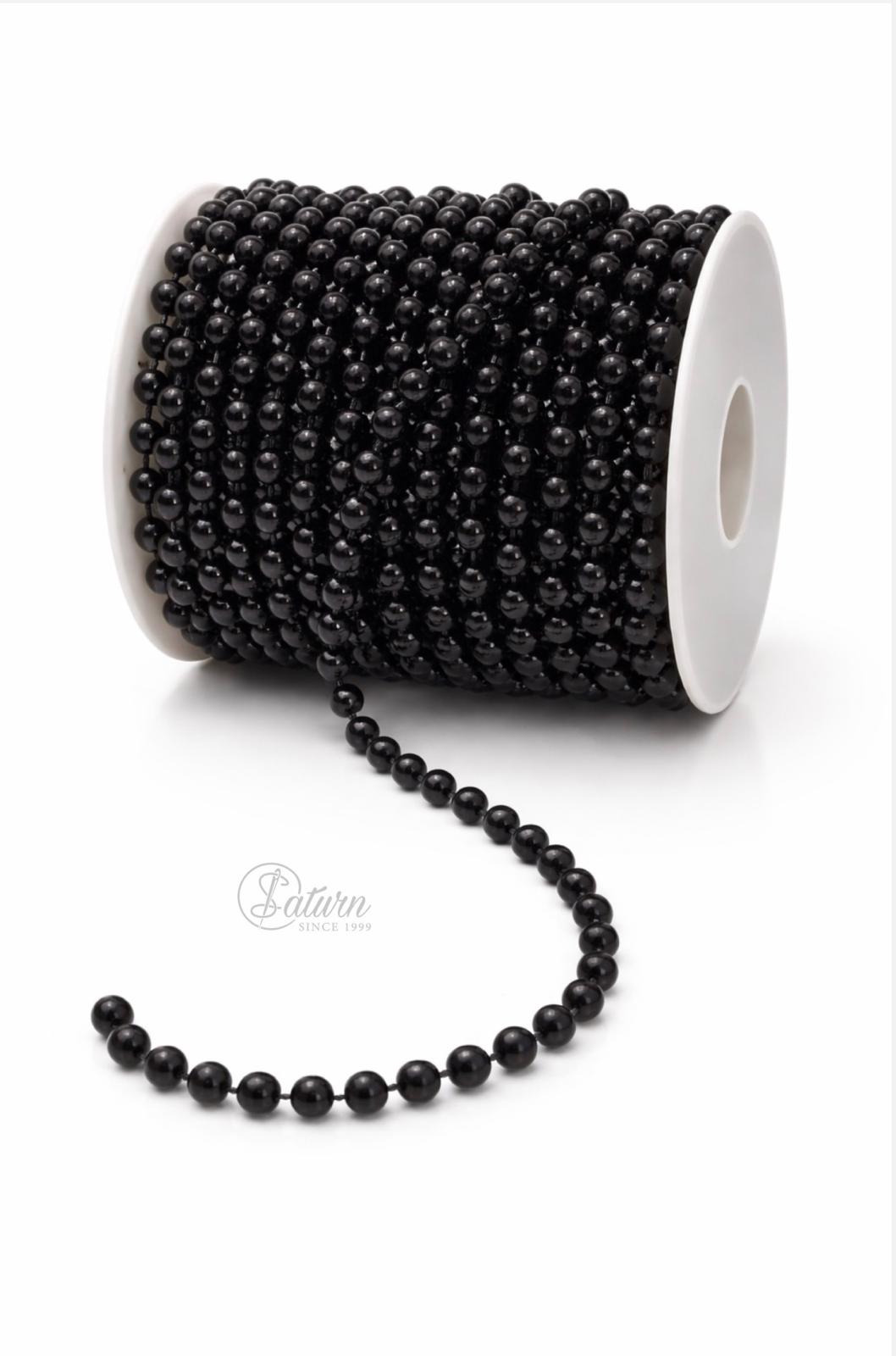 Perle pe sirag 8 mm – margele decorative pentru bijuterii si accesorii handmade ivoar mercerie saturn  