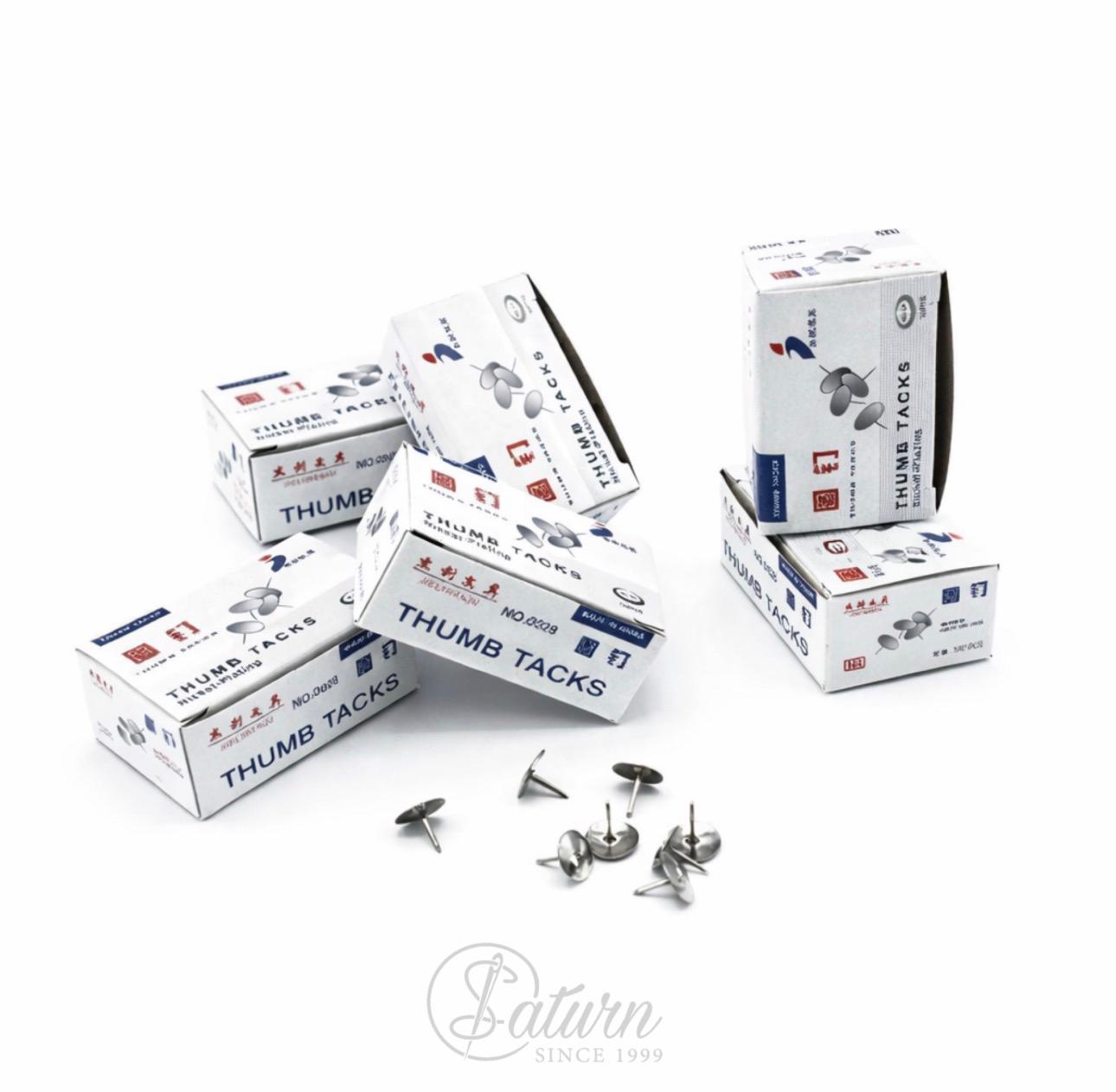 Pioneze Metalice – Set 1000 Bucati (10 Cutii) pentru Birou, Scoala si Afisaj mercerie saturn 