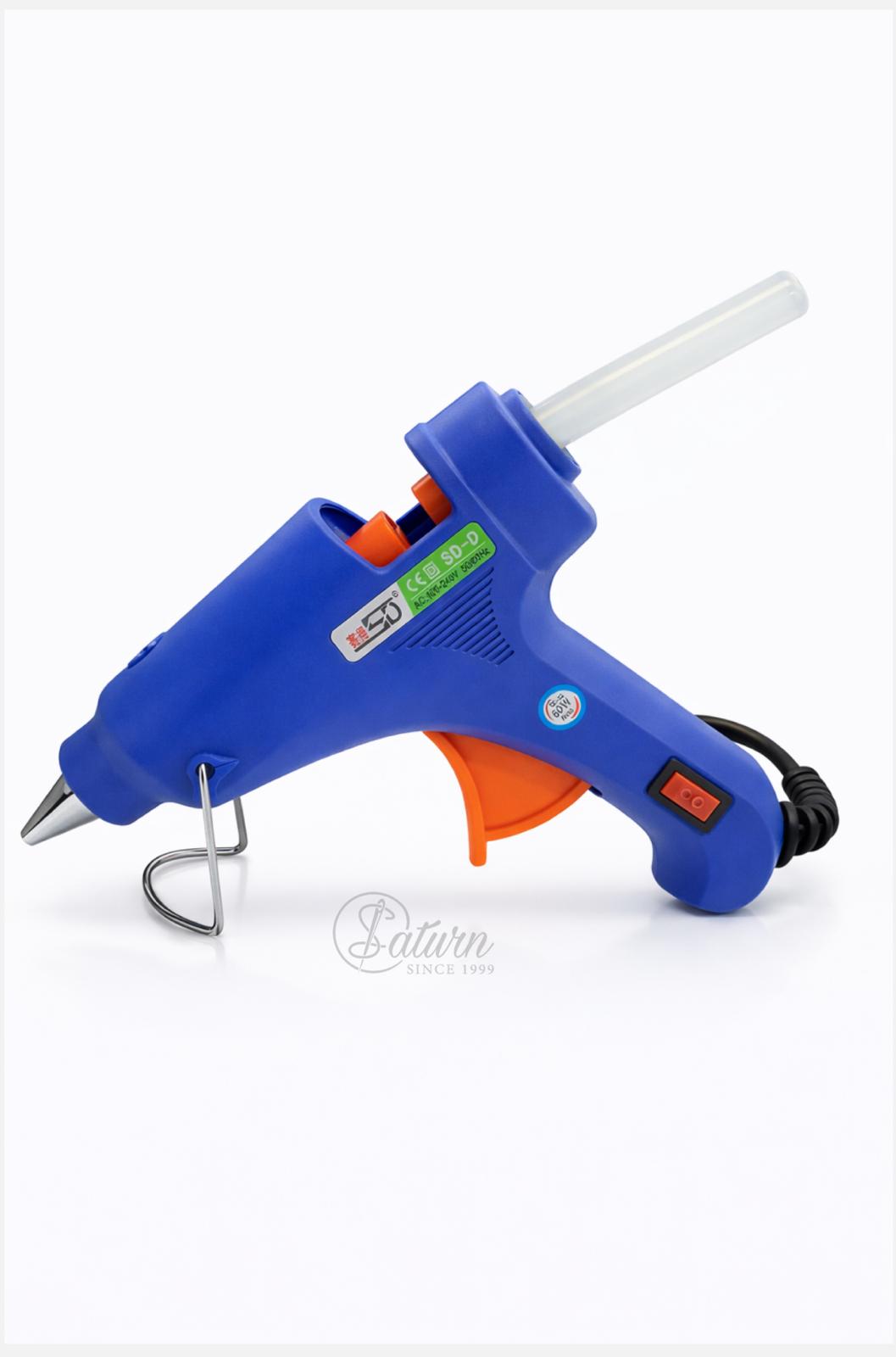 Pistol de Lipit cu Silicon 60W Profesional – Încalzire Rapid, Precizie Mare pentru Bricolaj și Reparații mercerie saturn pistol de lipit