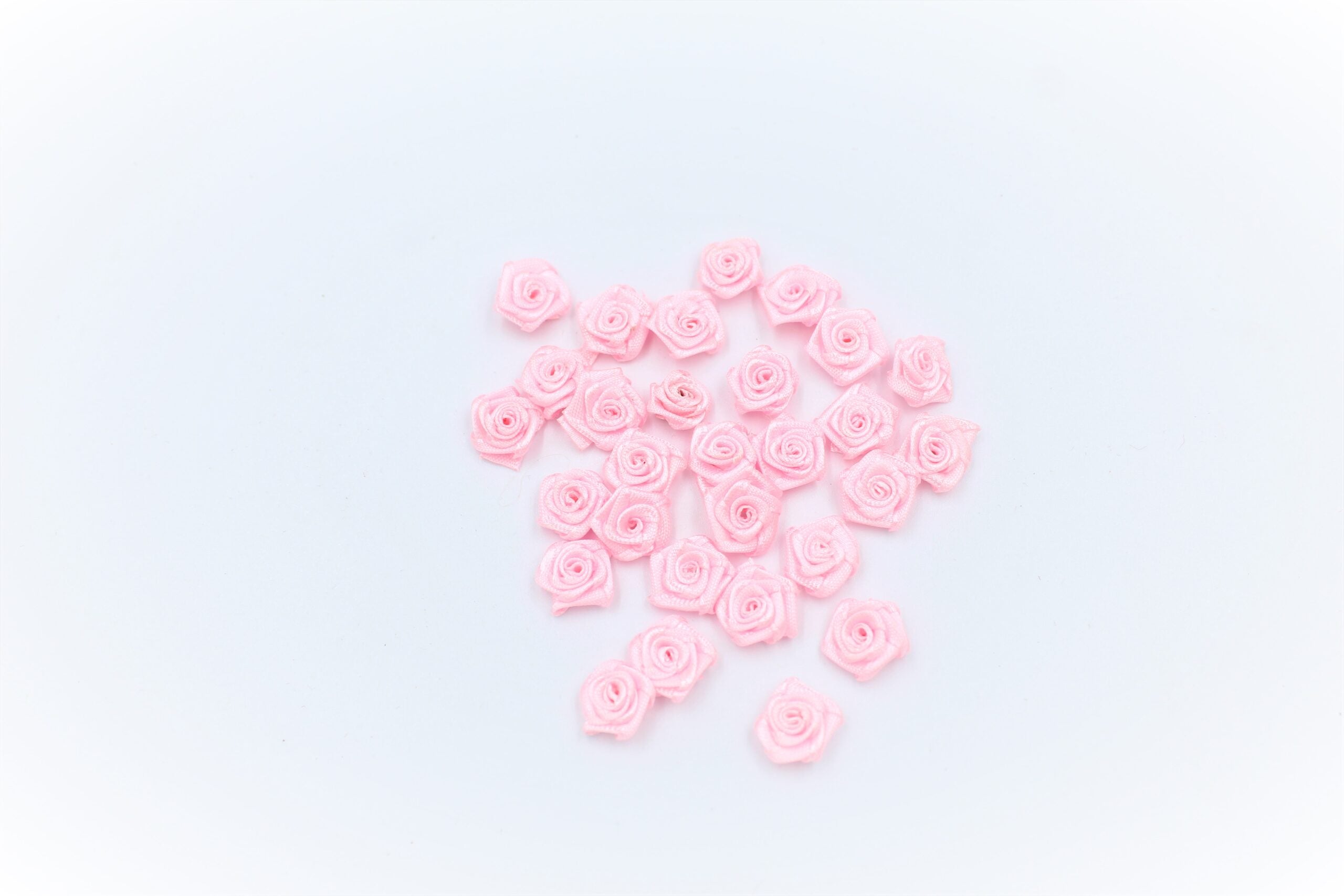 Flori Decorative Din Satin (100 Buc/Pachet)