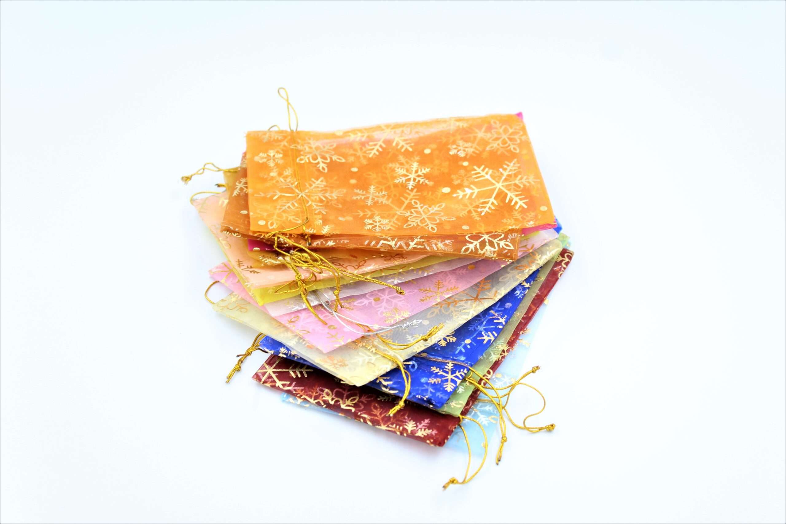 Saculeti organza 10 x15 Cm (100 Buc/Pachet)