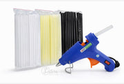 Set pistol de lipit cu batoane silicon 7mm/11mm/1kg  – bricolaj si reparatii mercerie saturn 