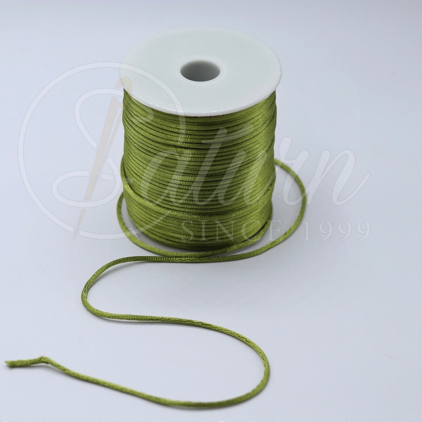 Snur Satinat /saten2mm (100 Yards/91 metriRola) 